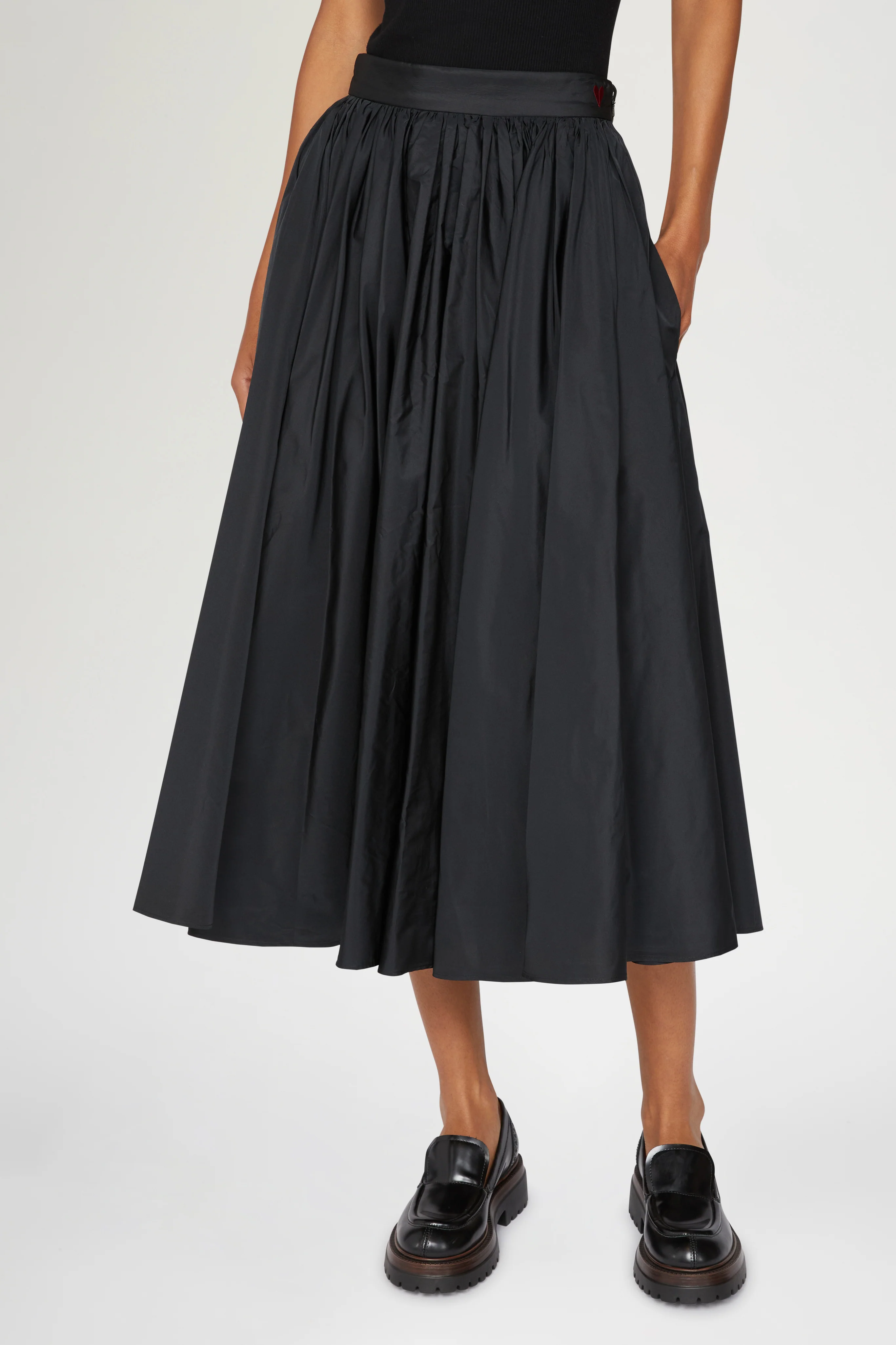 Pleated Midi Skirt - Image 3