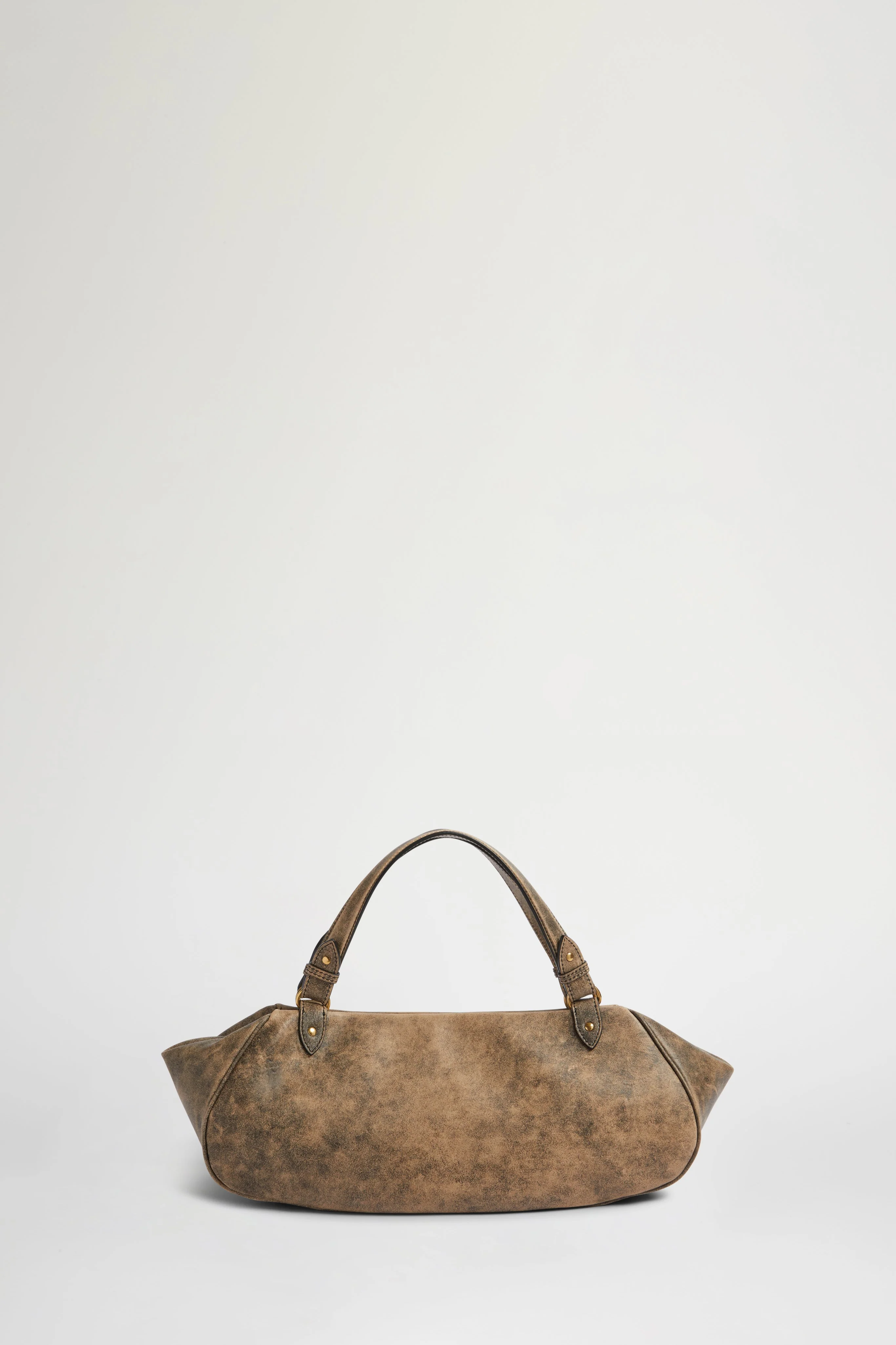 Brown Antine Vintage-Effect Bag - Image 3