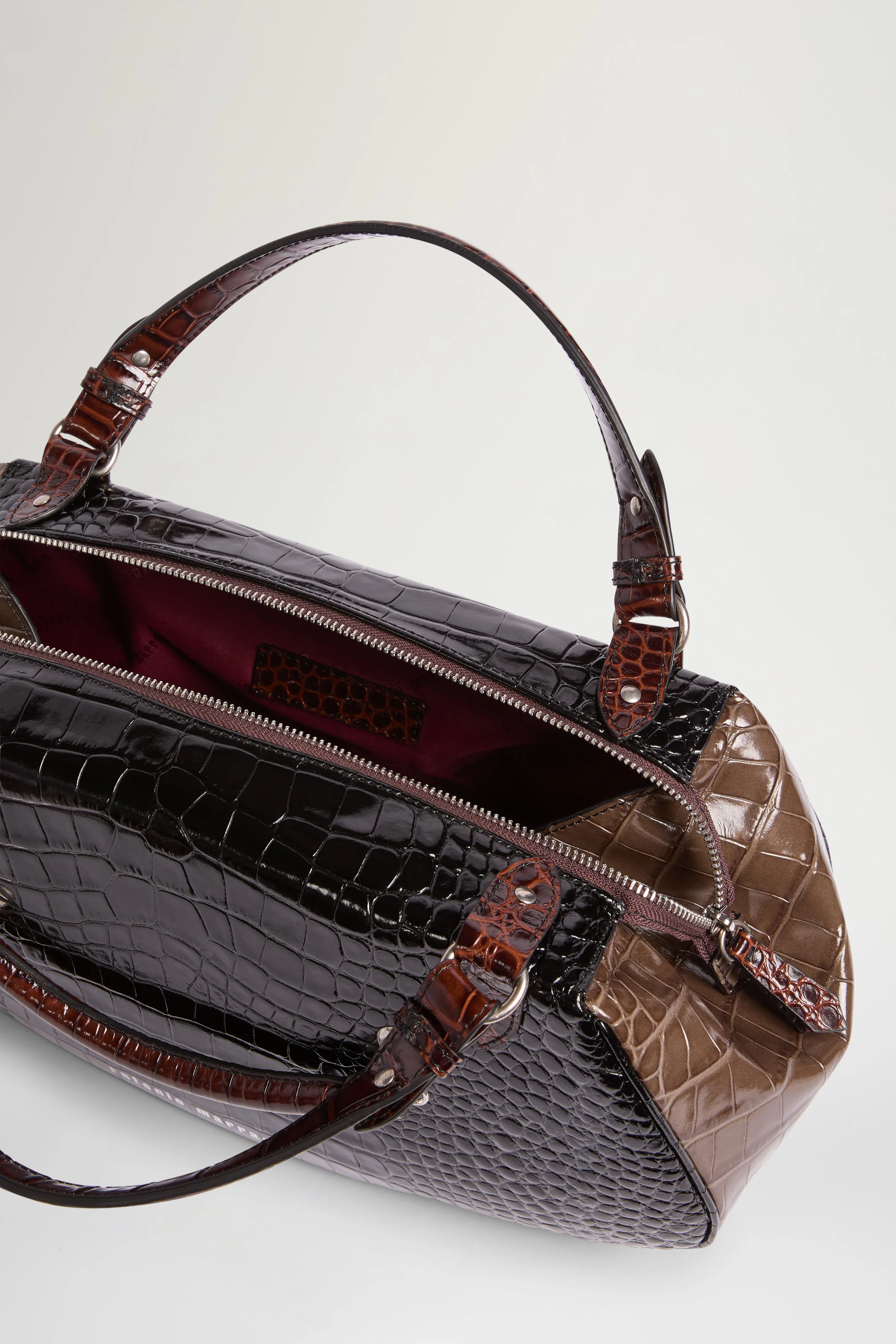 Black & Brown Antine Bag - Image 4